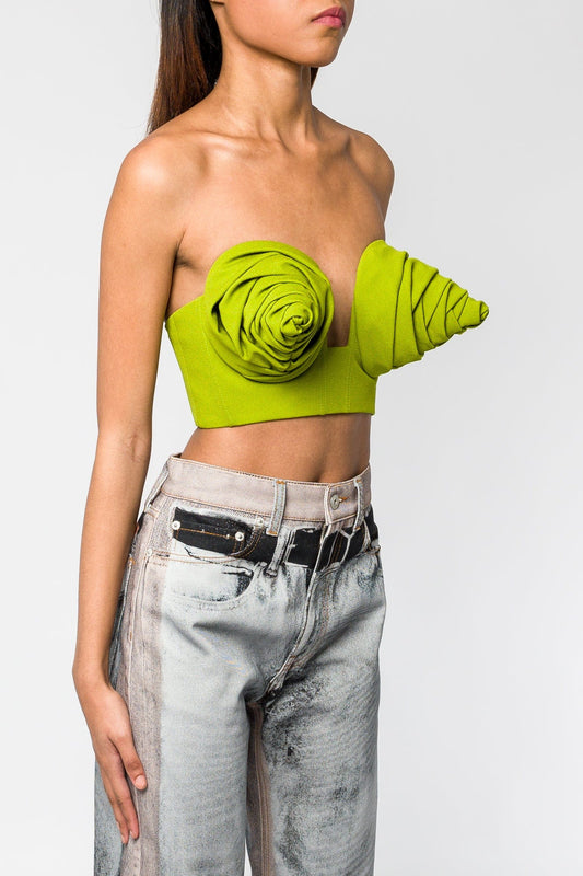 Jean Paul Gaultier Jersey Bra with Conic Cup SS25 side