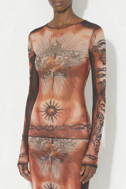 Jean Paul Gaultier Safe Sex Crew Neck side