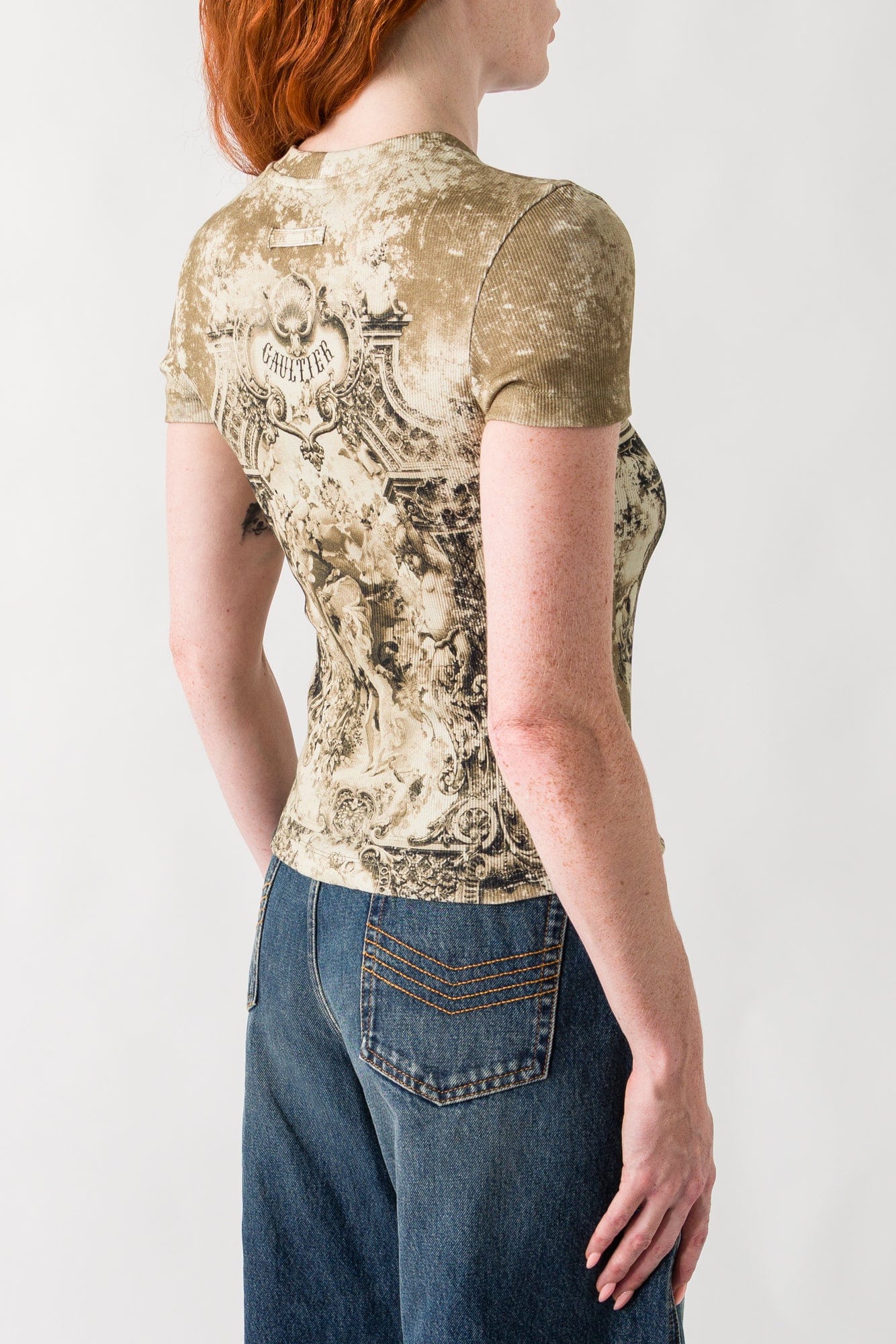 Jean Paul Gaultier Printed T-Shirt In Le Medaillon back