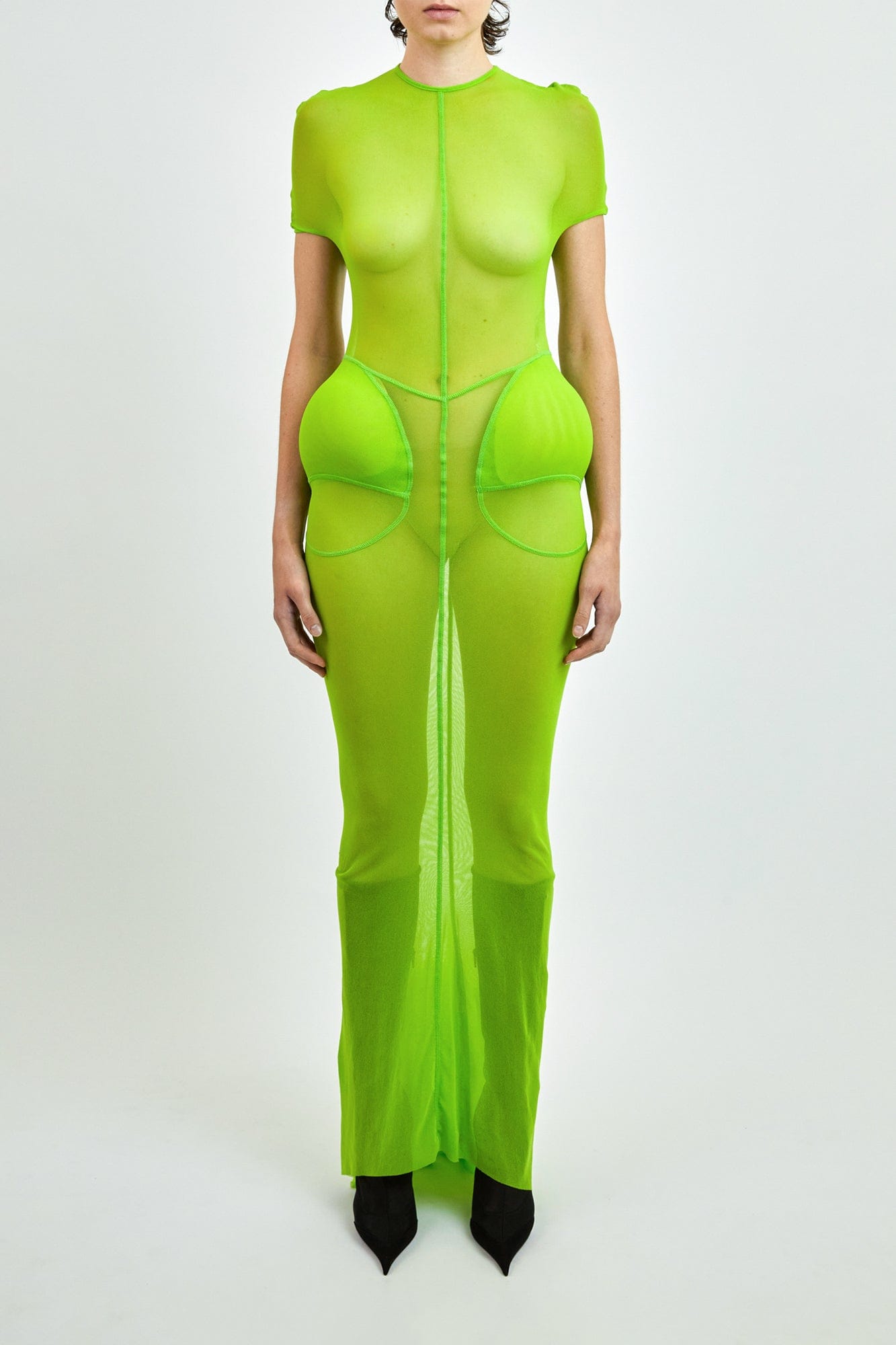 jean paul gaultier green dress Eva Green Sources Vintage Jean Paul Gaultier For Bulgari Event | British Vogue