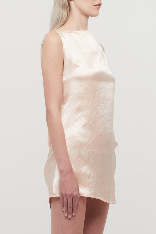 Jean Paul Gaultier Satin Dress with Corset Lacing side