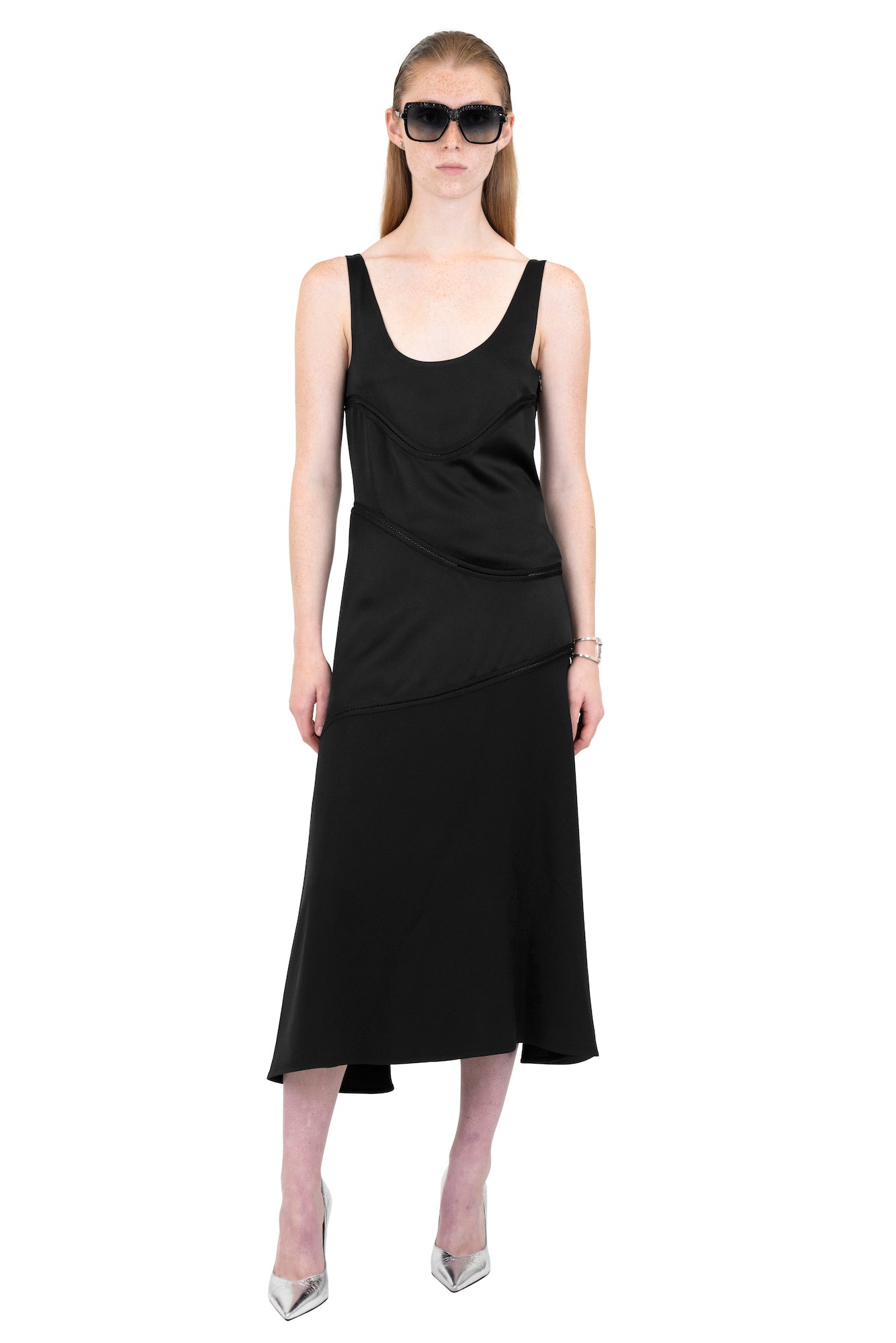 Jil Sander Bias Slip Dress in Black Antidote Fashion and Lifestyle Jil Sander Bias Slip Dress in Black Antidote Fashion and Lifestyle