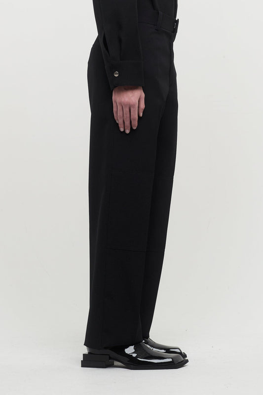 Jil Sander Trouser 36 AW 26 in Black side