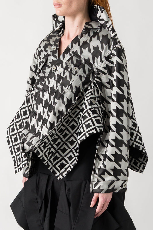 Junya Watanabe Denim Cape Jacket side