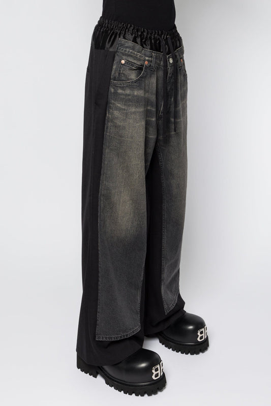 Junya Watanabe MAN Denim Overlay Trousers side