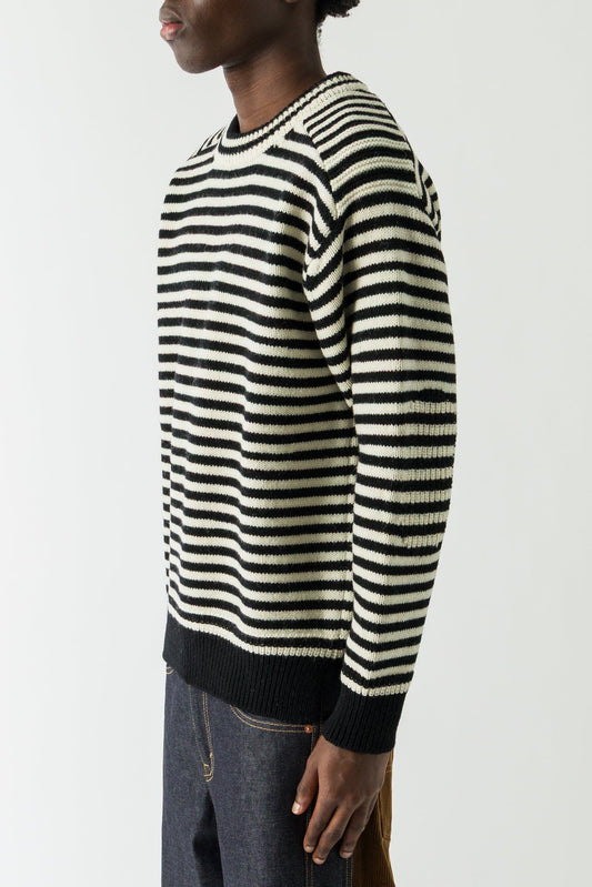 Junya Watanabe MAN Striped Sweater side