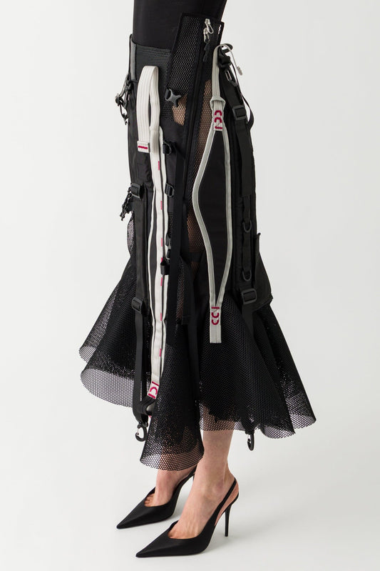 Junya Watanabe Parachute Strap Skirt side