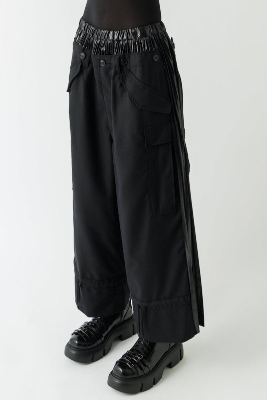 Junya Watanabe Hybrid Cargo Pleated Pants side