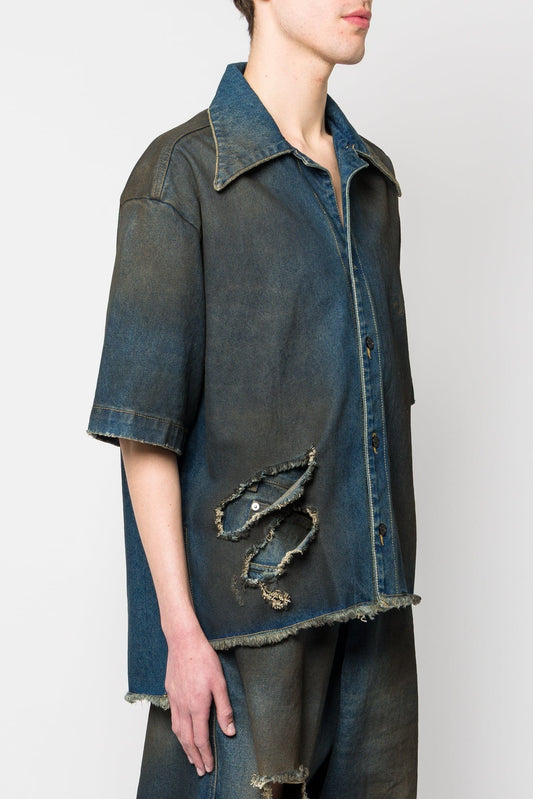 Lu'u Dan Boxy Shirt side