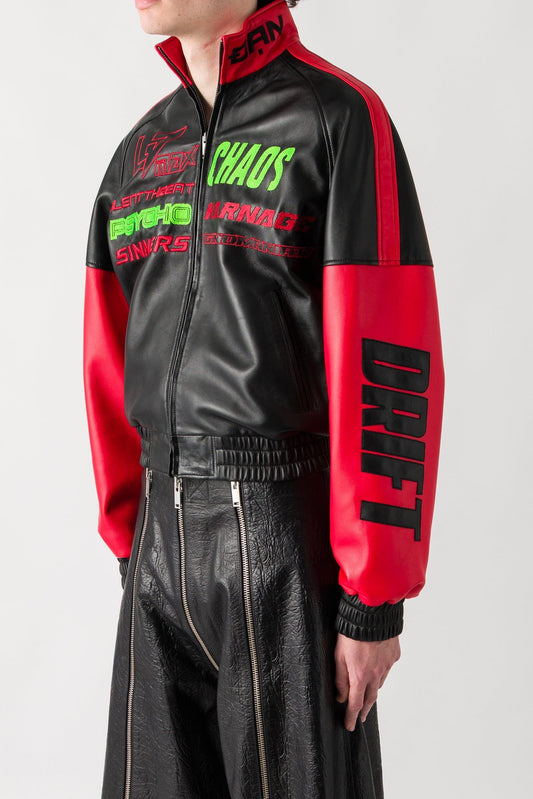 Lu'u Dan ANTIDOTE Blouson Leather Jacket side