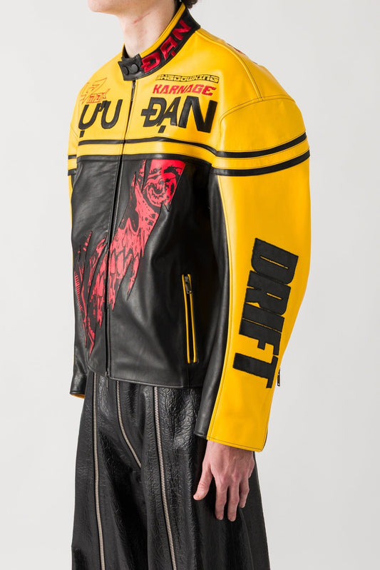 Lu'u Dan ANTIDOTE Moto Leather Jacket side