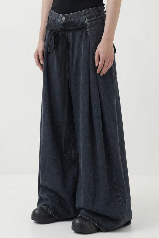 Lu'u Dan Tie Maxi Pants side