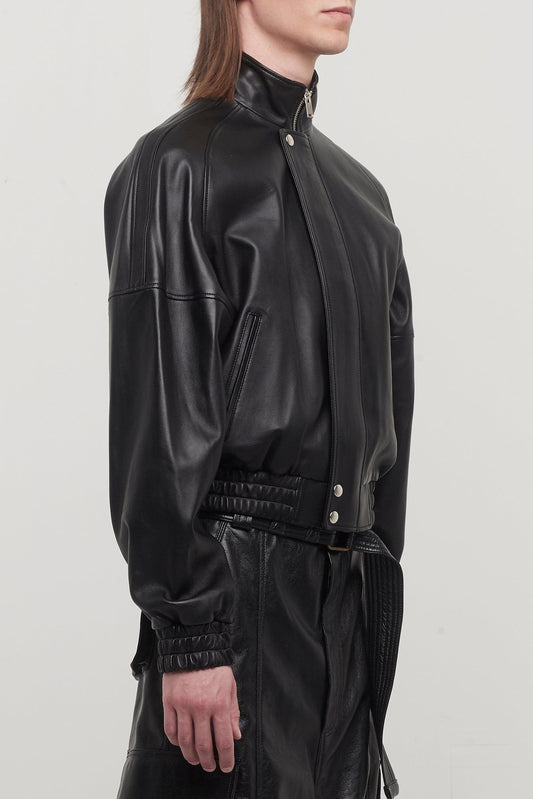 Lu'u Dan Blouson Leather Jacket side