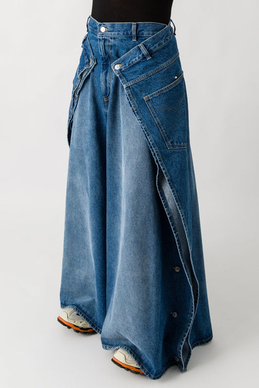 Lu'u Dan Breakaway Maxi Jeans side