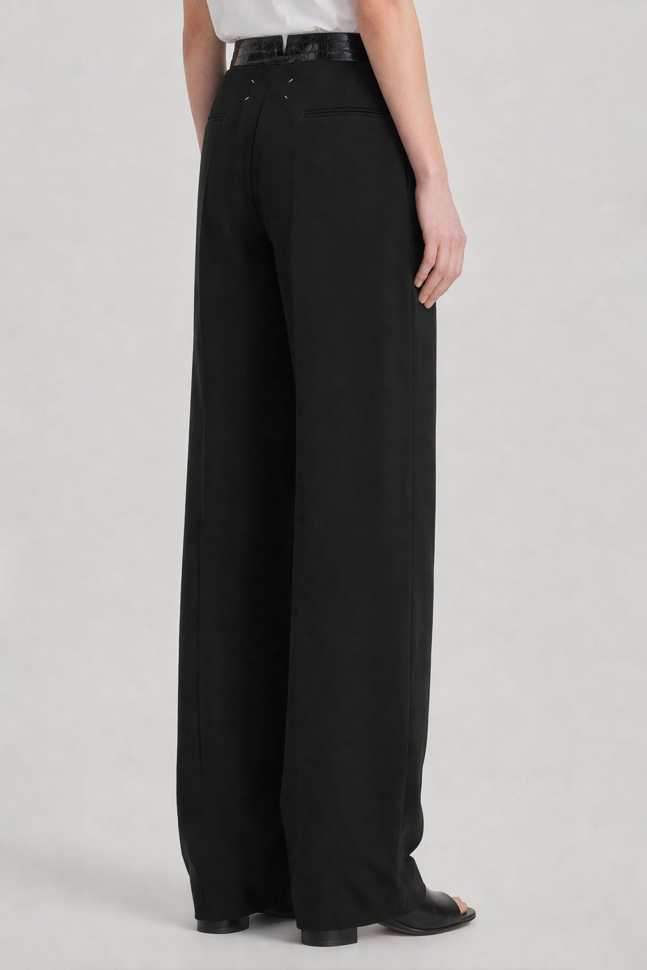 Maison Margiela Black Trousers SS26 back