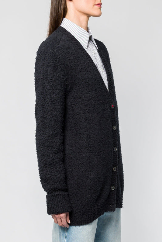 Maison Margiela Distressed Cardigan side