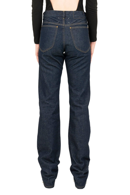 Maison Margiela 5 Pocket Indigo Denim back