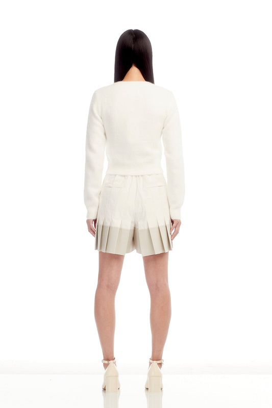 Maison Margiela Cropped Cardigan back