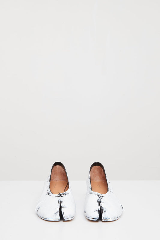 Maison Margiela Tabi Painted Ballerina H30 front