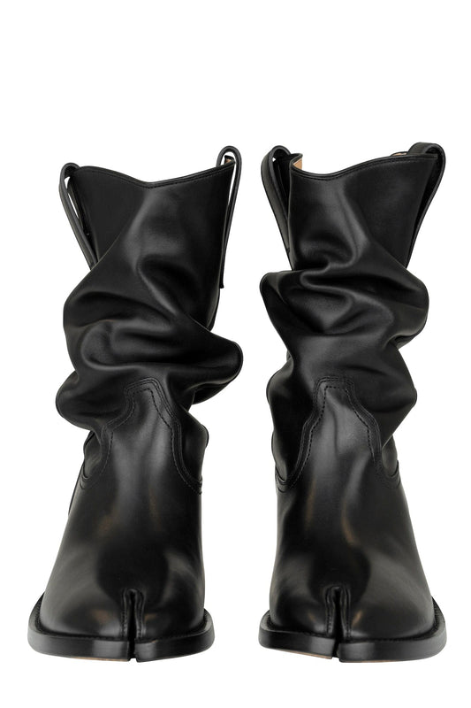 Maison Margiela Mens Tabi Western Boots front