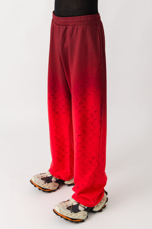 Marine Serre Moon Faded Fleece Sweatpants side