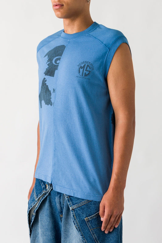 Marine Serre Regenerated Graphic T-Shirts Tank Top side