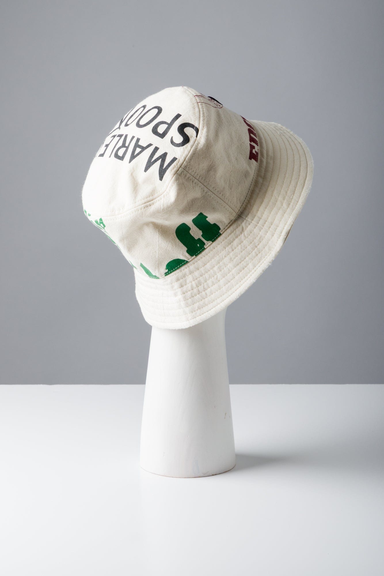 Marine Serre Regenerated Tote Bags Bucket Hat back