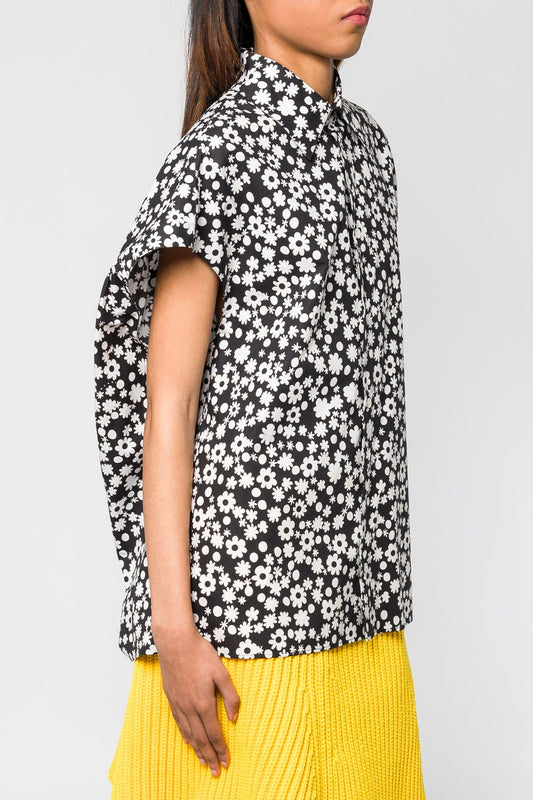 Marni Floral Pattern Collared Shirt side