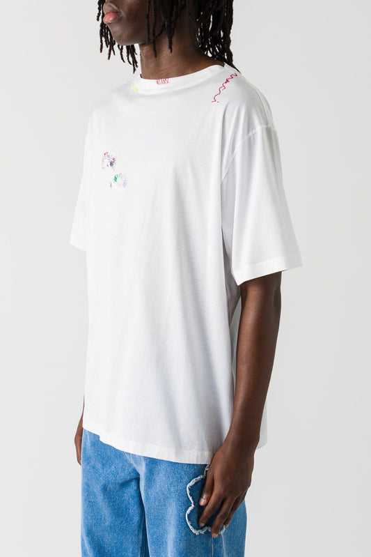 Marni Mens Distressed T-Shirt side