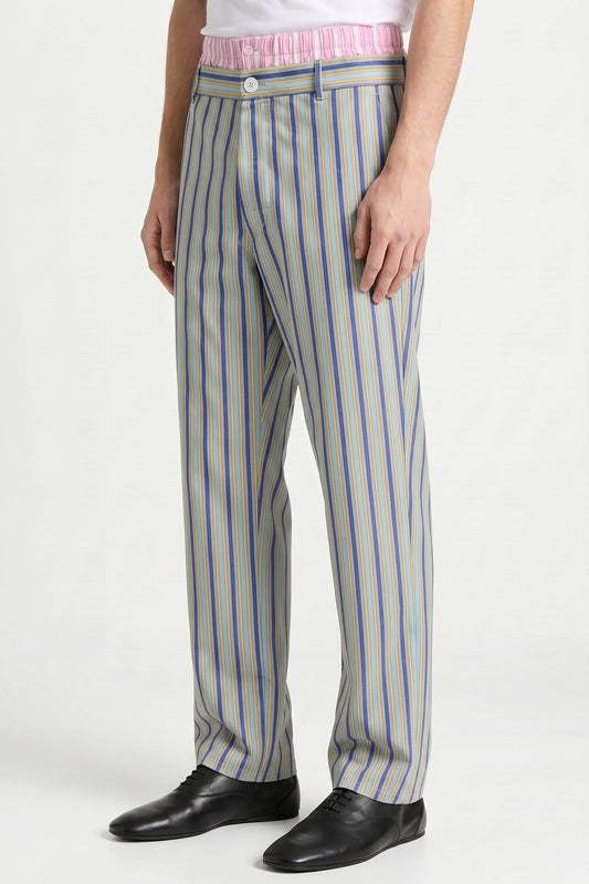 Marni Pin Striped Trousers SS26 side
