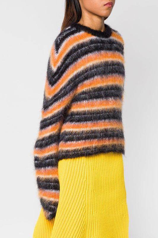 Marni Roundneck Mohair Sweater side