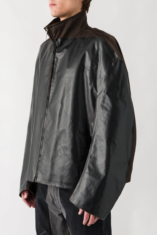 Marni Coated Cropped Jacket side