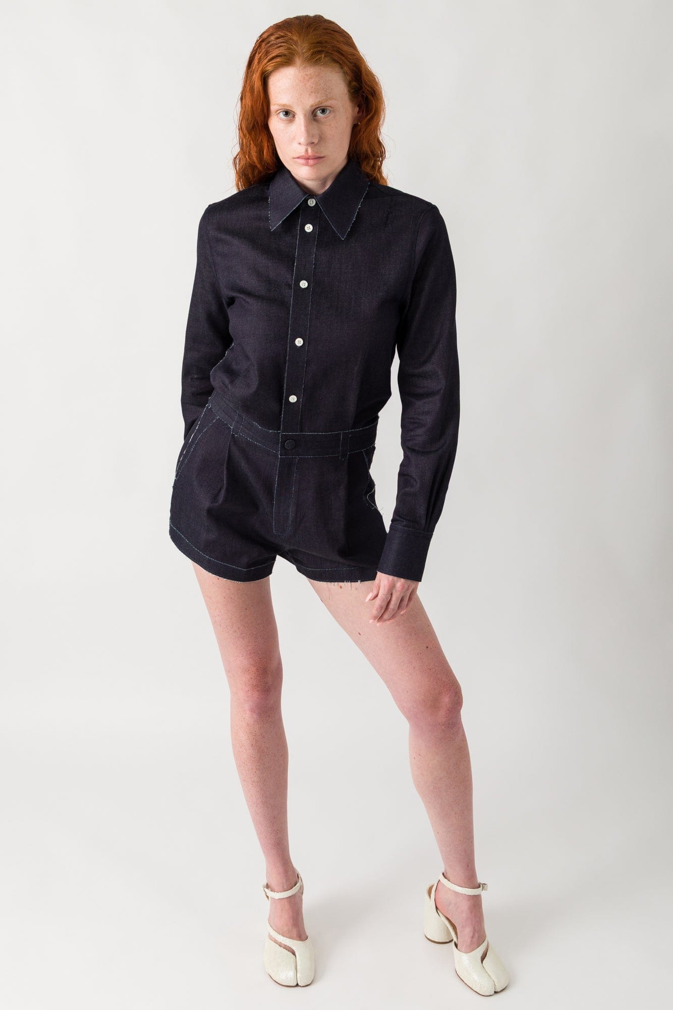 Marni Denim Jumpsuit full look