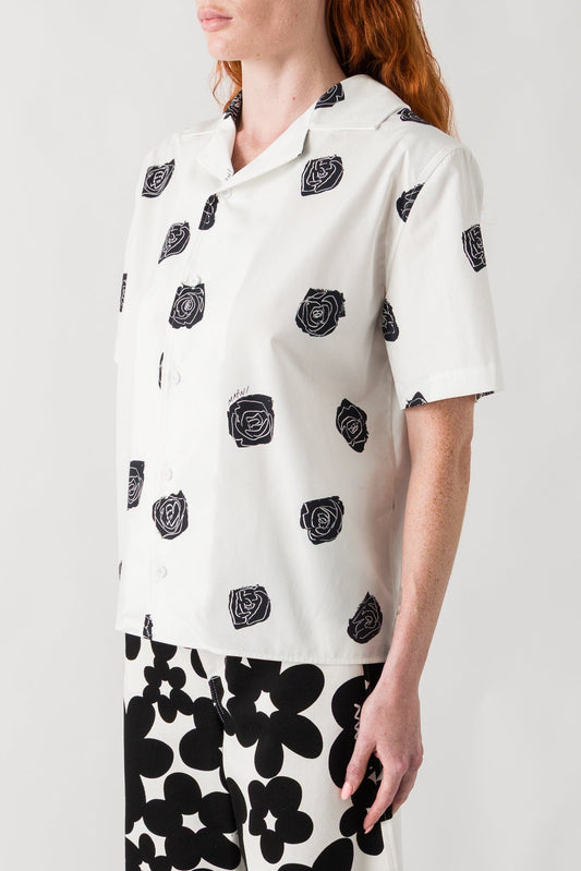 Marni Floral Reverse Shirt side
