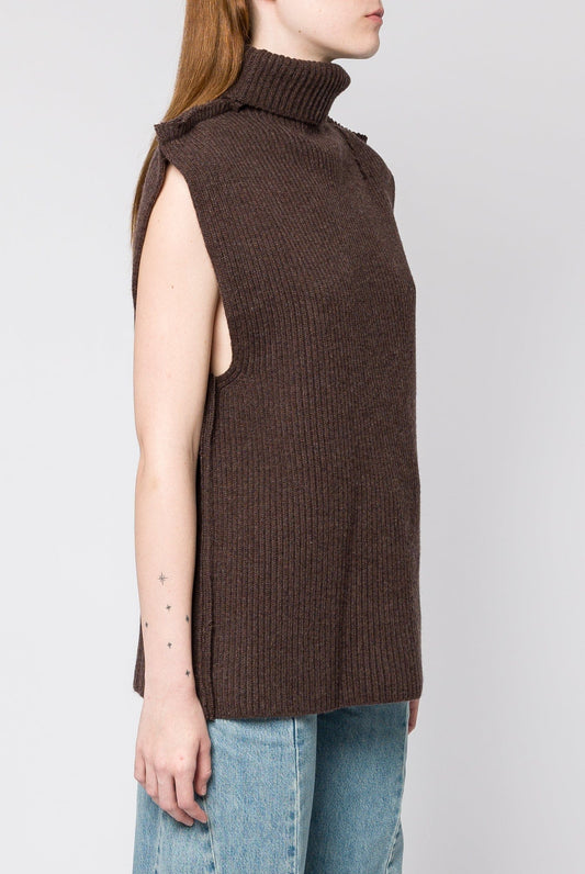 Marni Turtleneck Sleeveless Sweater side