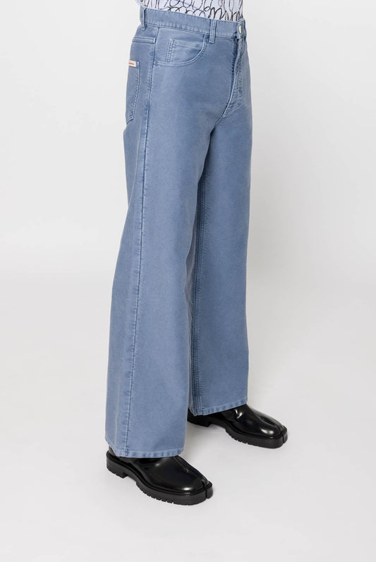 Marni Cotton Denim Trousers side