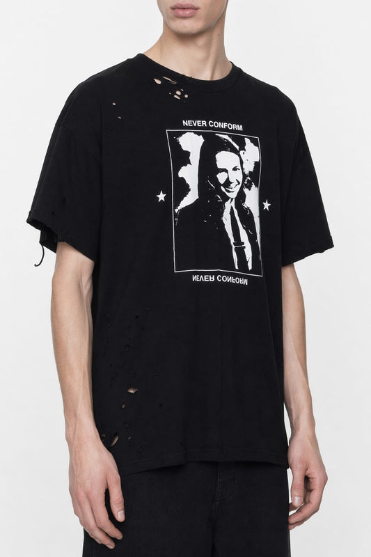 Matières Fécales Unisex Hannah Knit Tee side