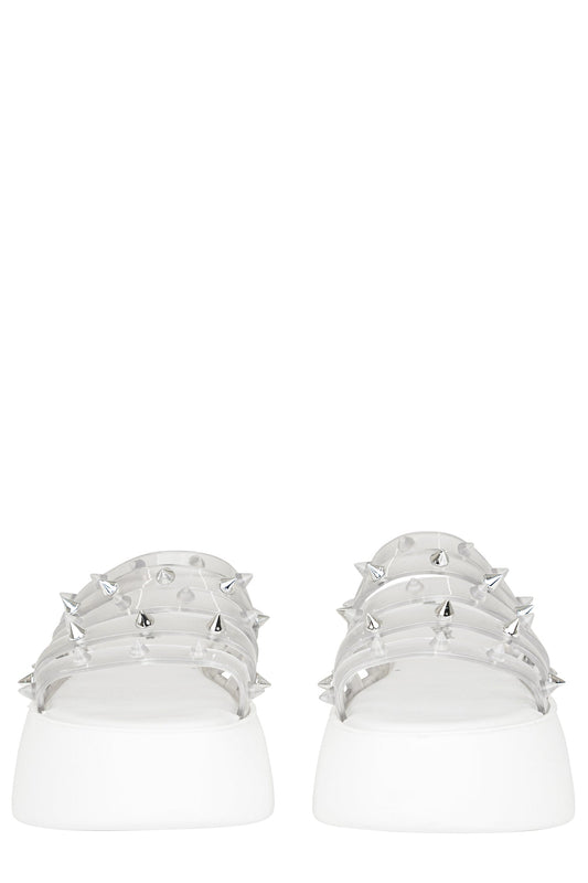 Jean Paul Gaultier Melissa Becky Punk Love in White front