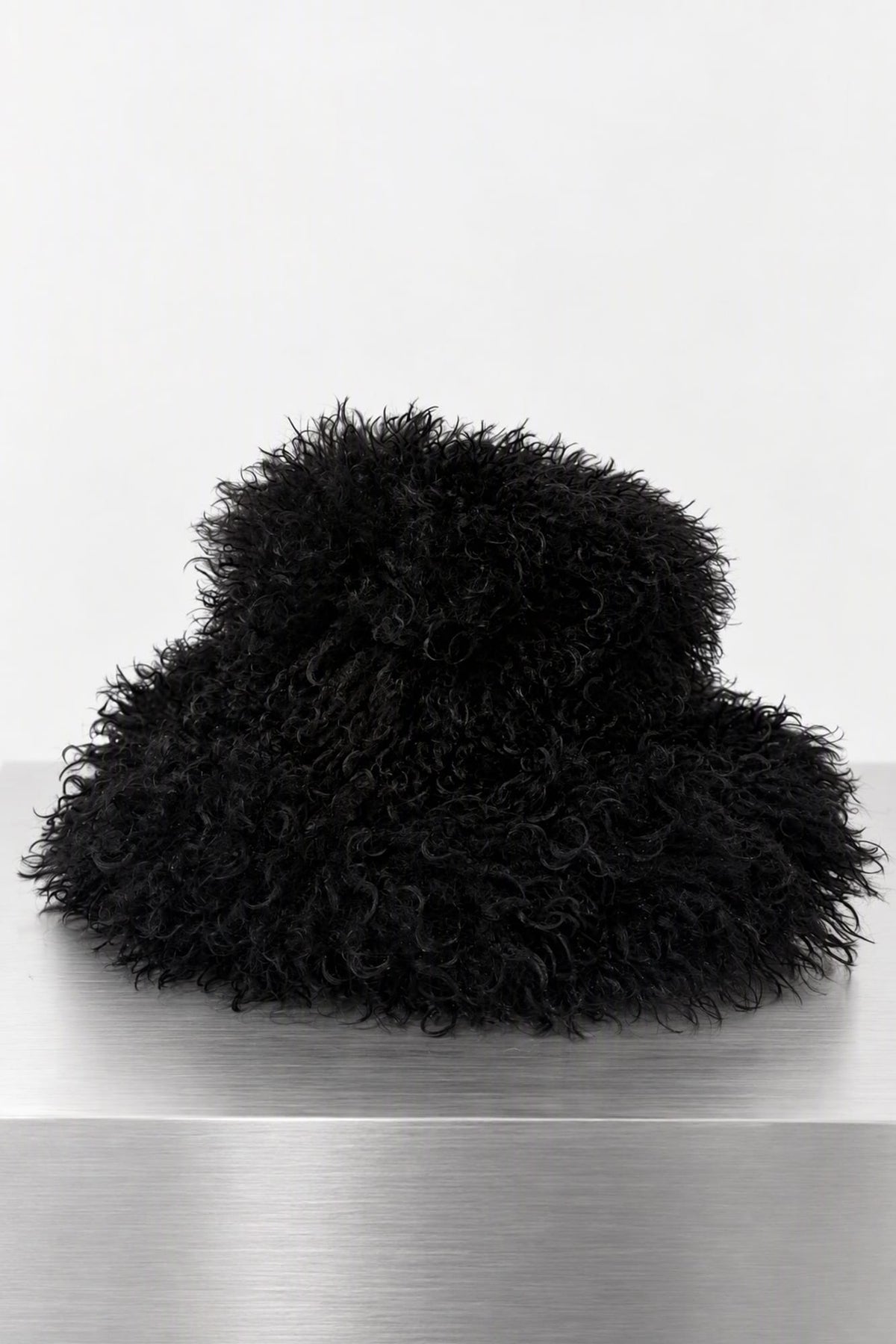 Melitta Baumeister Fluffy Hat close up