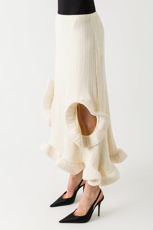 Melitta Baumeister Foam Ruffle Hole Skirt side