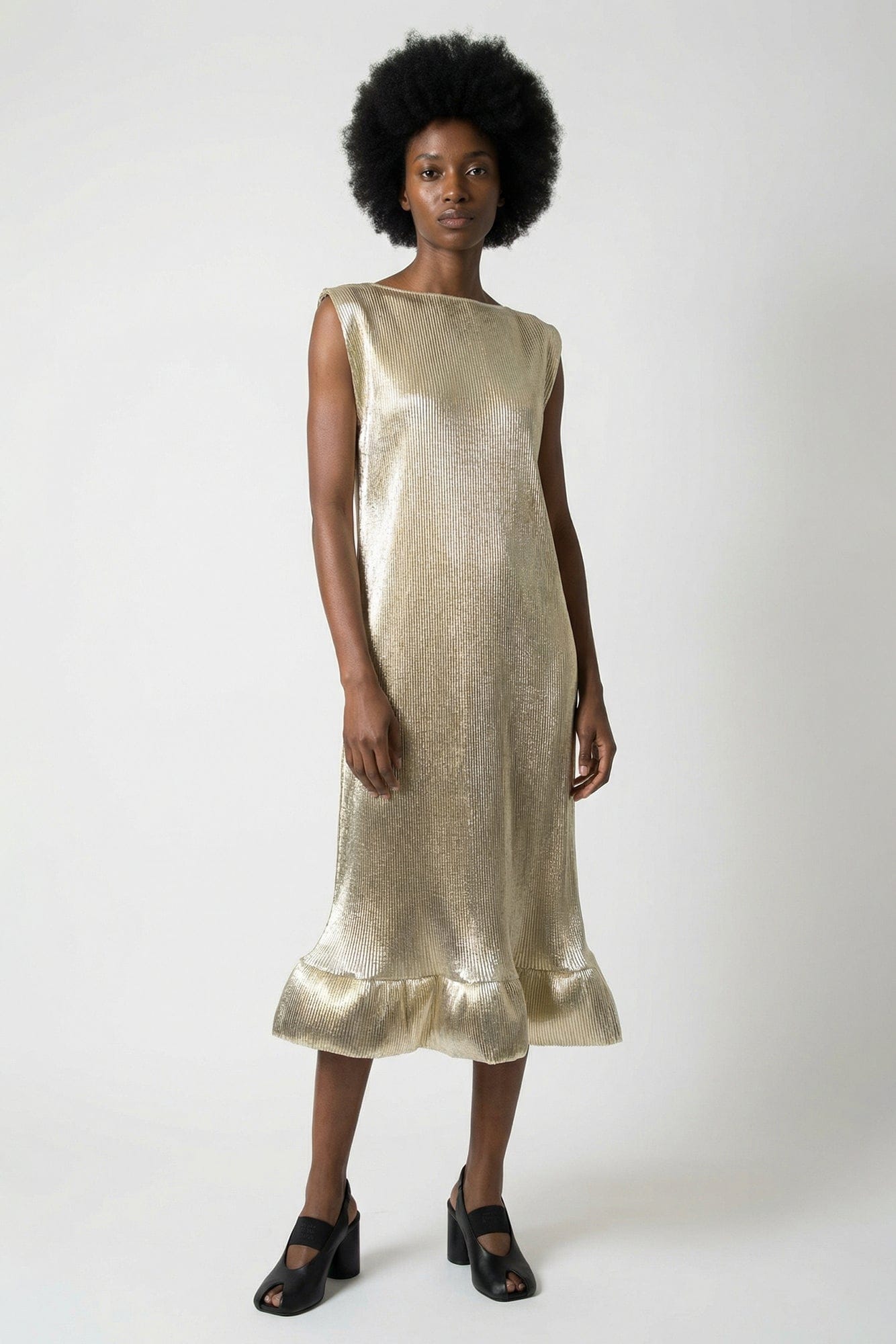 Melitta Baumeister Puffle Ripple Dress full look