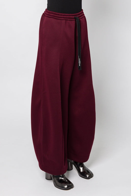 Melitta Baumeister Round Leg Loungepants in Bordeaux side