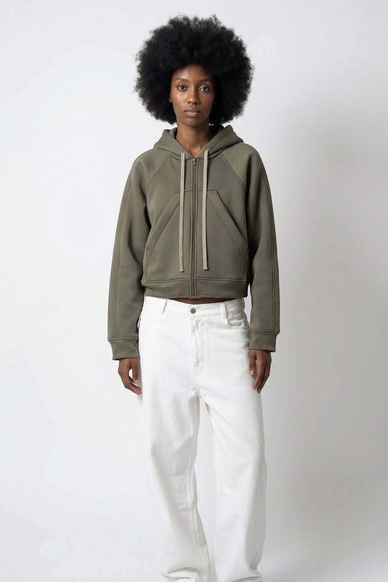 Melitta Baumeister Zip Up Hoodie full look