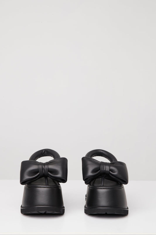 Melitta Baumeister Bow Platform Sandals front