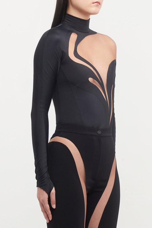 Mugler Eco Sport Lycra Body FW23 side