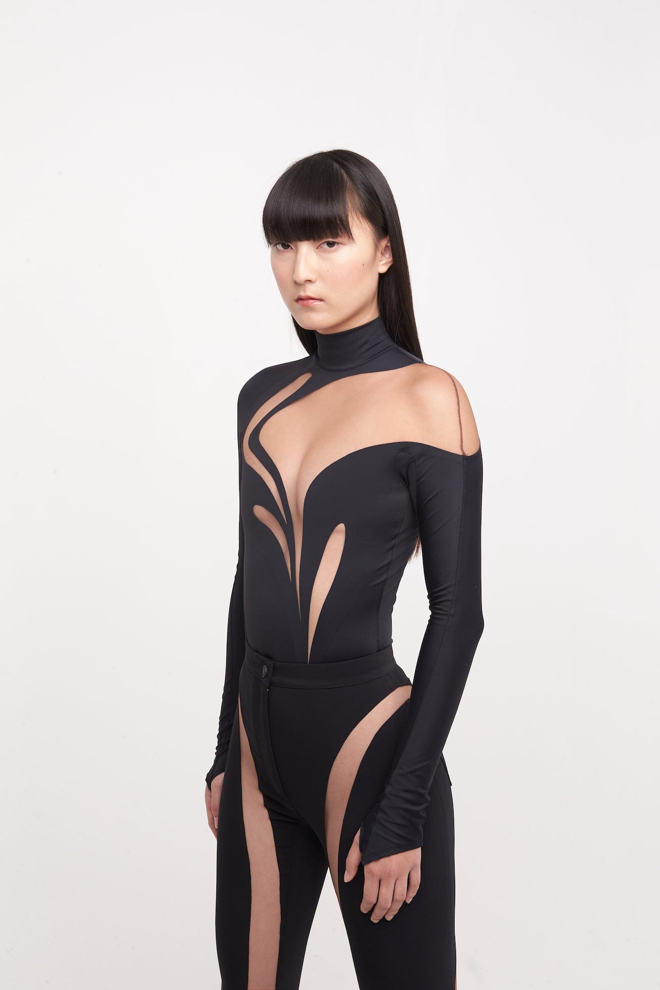 Mugler Eco Sport Lycra Body FW23 detail 2