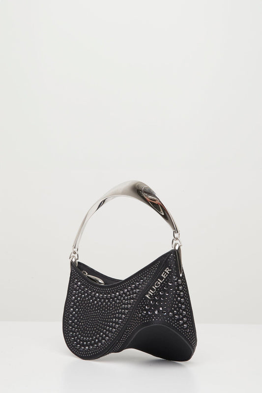 Mugler Spiral Crystal Bag side