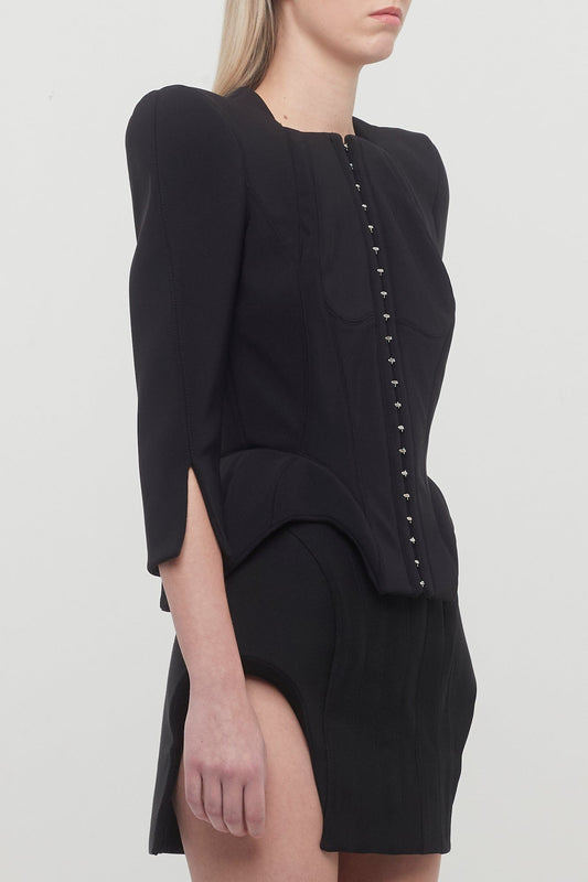 Mugler Bonded Sensitiv Jacket side