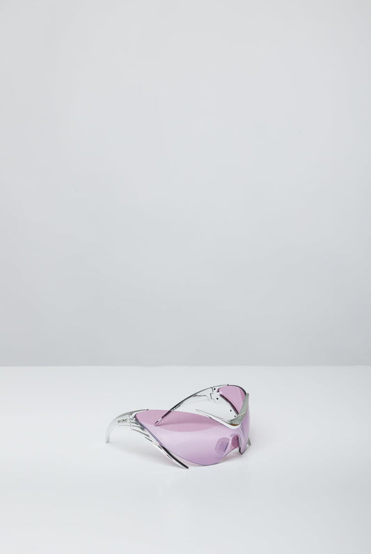 Mugler X Gentle Monster Spiral 01-CS1 in Magenta side