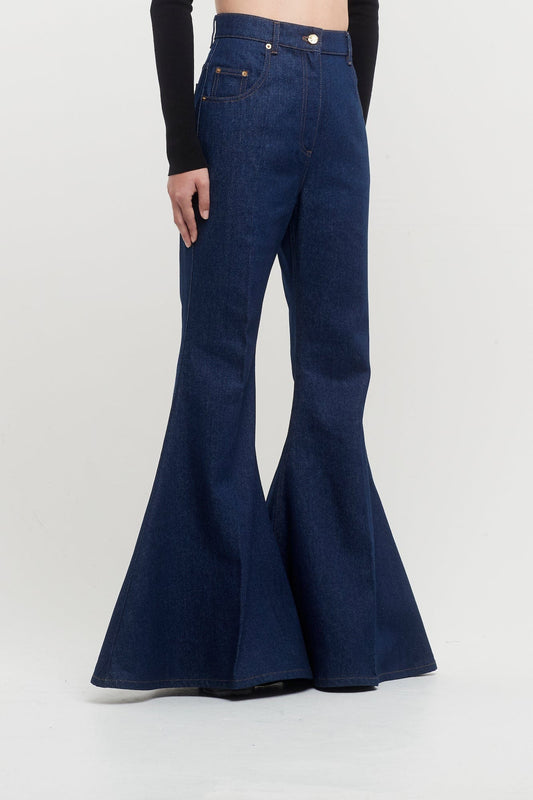 Nina Ricci Denim Super Bootcut Pants side